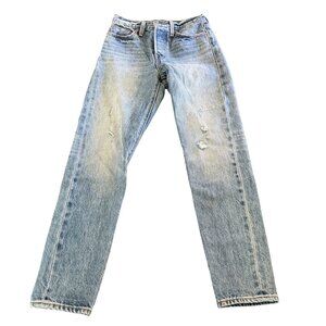 Levi's Made From White Oak Cone Denim Blue Jeans Women's Button Fly, Size 24